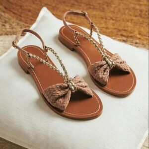 Couleur Pourpre leather Meera sandals sz 7 US (37 Euro)